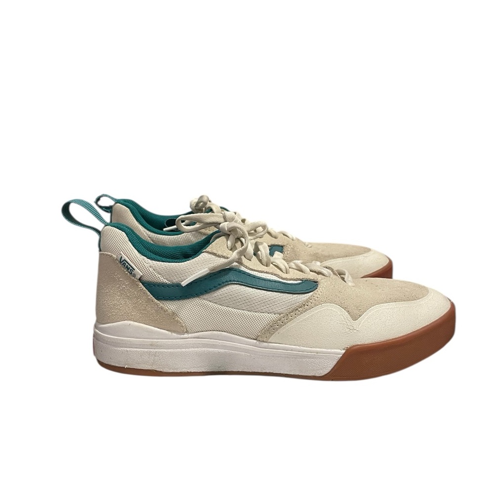 Vans Pro - Ultra Cush Cream and Teal Sneakers